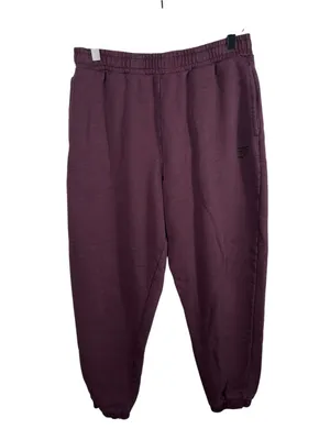 Gymshark Rest Day Sweats Joggers Medium Deep Plum Marl‎ Purple Sweatpants thumbnail 2