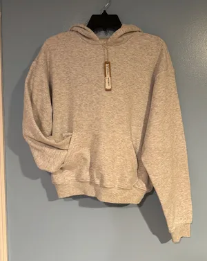 SKIMS Classic Cotton Fleece Hoodie thumbnail 1