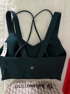 New lululemon like a cloud ribbed support bra thumbnail 5