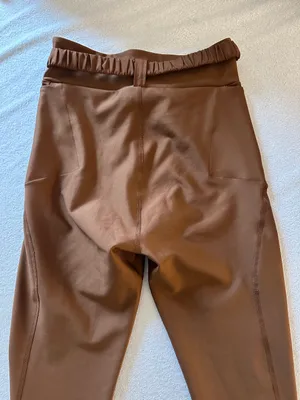 Alo brown belt leggings size xs thumbnail 3