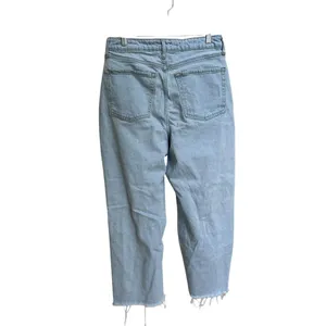 Wild Fable Highest Rise Distressed Baggy Light‎ Wash Jean Size 8/29 thumbnail 2