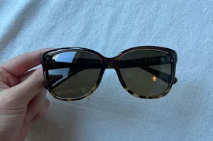 NWT Maui Jim Starfish Translucent Chocolate + Tortoise Frame Sunglasses w/ Trifold Case thumbnail 2