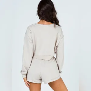 Princess Polly Rise & Lounge Shorts in Beige Size 4 New with tags thumbnail 5