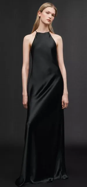 ZARA Satin Dress thumbnail 1
