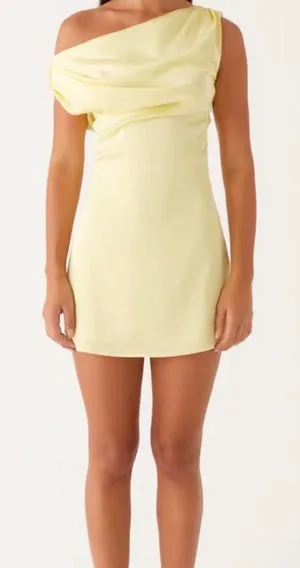 Peppermayo Butter Yellow Mini Dress thumbnail 1