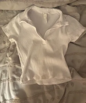 White Crop Baby Tee  thumbnail 1