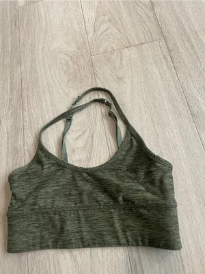 Forever 21 Heathered Olive Green Bralette thumbnail 2