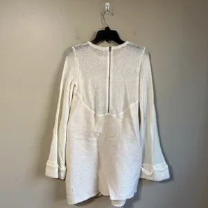 Free People XS ivory‎ sweater dress thumbnail 6
