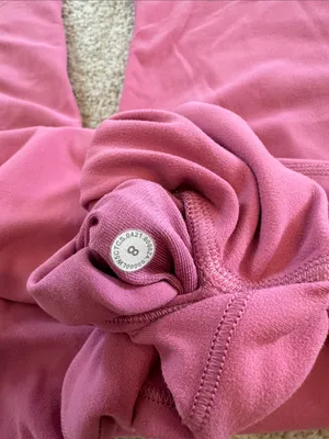 lululemon - Women's High-Rise Rose Pink Leggings- size 8 thumbnail 4