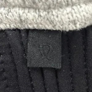 Lululemon Both Ways Gray Black Reversible Full Zip Pockets Bomber Jacket Coat S thumbnail 6