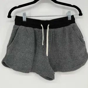 FEAT BlanketBlend Fleece Shorts Womens S Gray High Rise Lounge Sweatshorts NWT thumbnail 7