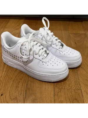 Nike US 5.5 Women's Nike Air Force 1 White Casual Shoes thumbnail 6