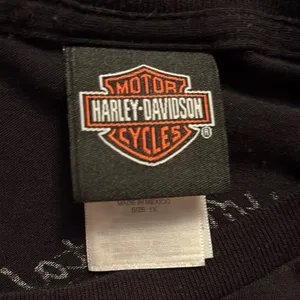 Harley-Davidson Black Short Sleeve Relaxed Tee thumbnail 2
