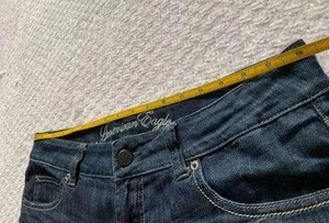 American Eagle Favorite Boyfriend Denim Shorts Size 12 Like New thumbnail 3