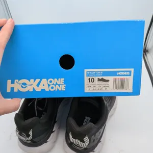 Hoka One One Clifton 6 Black White Running Shoes Womens 10 1102873-BWHT thumbnail 8