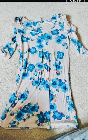 Free People Cream Floral Dress thumbnail 1