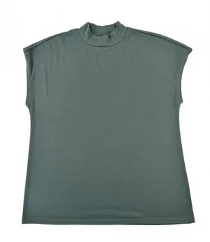 Ann Taylor | Large | Mock Neck Cap Sleeve Knit Top thumbnail 1