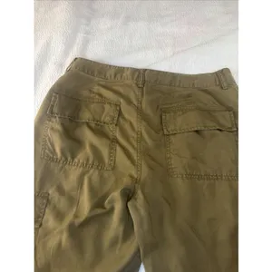 Lauren Ralph Lauren Lightweight Cargo Pants Olive Green Sz 6 thumbnail 8