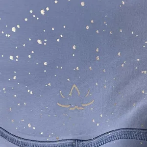 Beyond Yoga Alloy Ombre High Waisted Midi Legging Size Large Serene Blue Sparkle thumbnail 8