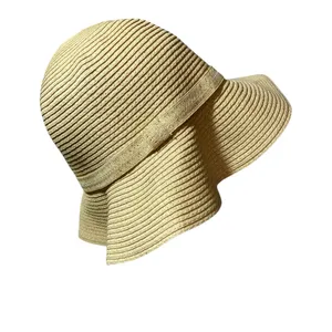 Shade & Shore Straw Cream Beach Sun Hat thumbnail 3