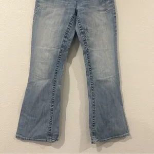 BKE Culture Bootcut Jeans Vintage Sz 28 x 31.5 Low Rise Med/Dark Wash‎ Stretch thumbnail 8