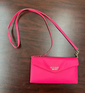 Victoria’s Secret Hot Pink Crossbody Purse thumbnail 1