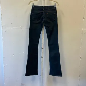 Y2K Hollywood Million Denim Trapper Dan Bootcut Jeans Integrity Wash 24 Low Rise thumbnail 2