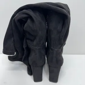 Over the Knee Boots Womens Square Toe‎ Block Heel Size 6.5 thumbnail 7