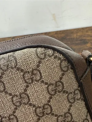 Gucci Neo GG Supreme Camera Crossbody Bag Web Strap Feline 476466 thumbnail 10