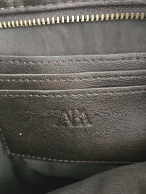 Zara Buckled Shoulder Bag In Dark Brown thumbnail 6