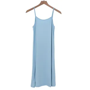Cider Light Blue Spaghetti Strap Cami Mini Dress Womens Size Medium NEW thumbnail 2