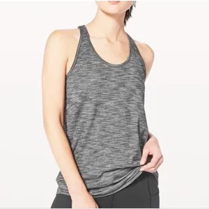 Lululemon Essential Gray Space Dye Tank‎ Top Size 2 thumbnail 4