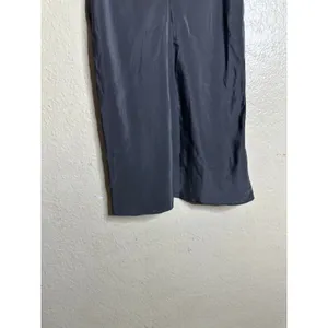 CHICJOC Silk Stretch Camisole Size 36 US4 Charcoal Gray V-Neck Minimalist Tank thumbnail 4
