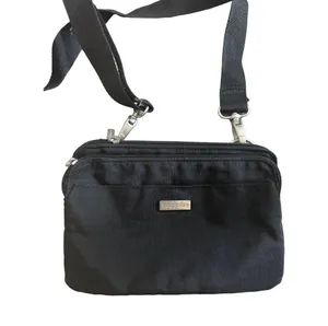 BAGGALINI Black Nylon Crossbody Zip Bag thumbnail 5