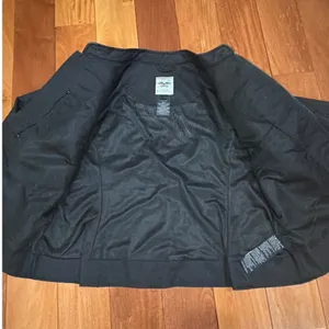 Harley Davidson Womens Black‎ Motorcycle Jacket Full Zip Logo Embroidered Size M thumbnail 6