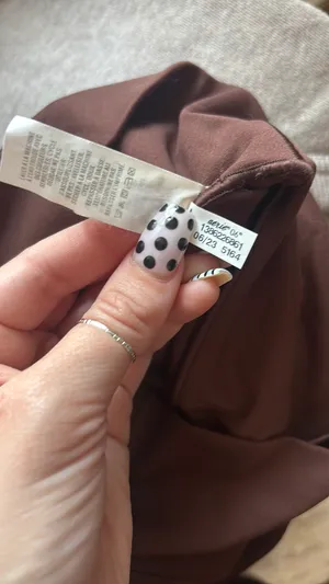Aerie Brown Crossover Biker Shorts OFFLINE 3” Inseam thumbnail 5