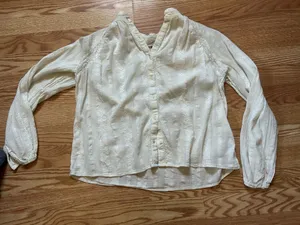 White/cream blouse thumbnail 1
