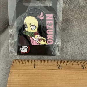 Demon Slayer Nezuko Kamado Anime Pin Kimetsu No Yabi thumbnail 2