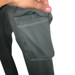 416. Zyia active olive green athletic cargo Cozycore joggers size XXS thumbnail 6