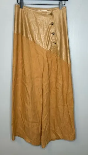 Golden‎ Goose Wide Leg Cropped Pants Size S NWT thumbnail 1