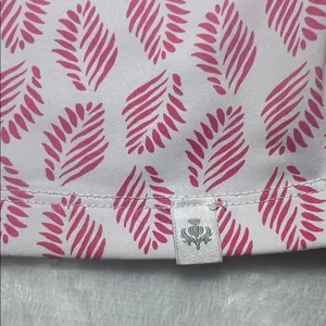 Lady Hagen Pink and Green Sleeveless Polo thumbnail 3
