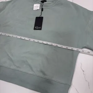Rails Sweatshirt Womens Size Small Crewneck Pullover Light Seafoam NWT thumbnail 3