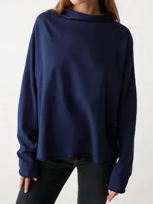 Michael Stars Laurel Mock Neck top thumbnail 4