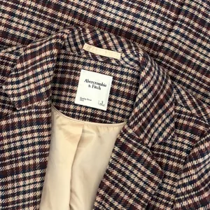 ABERCROMBIE & FITCH Heavyweight Wool Blend Blazer Coat Preppy Academia Small thumbnail 11