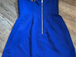 NBD x Naven Twins Mini Dress in Royal Blue size small thumbnail 8