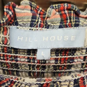 💕HILL HOUSE💕 Ellie Nap Dress ~ Multi-Color Tartan Plaid Print Large thumbnail 16