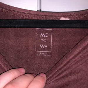 Pacsun Me to We Suede Top Maroon thumbnail 2