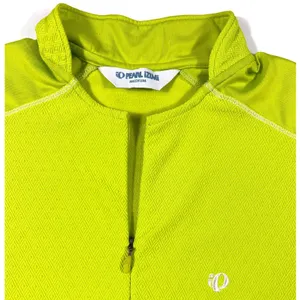 Pearl Izumi Medium Womens Hi-Vis Green Yellow Cycling Jersey‎ Half Zip EUC thumbnail 3