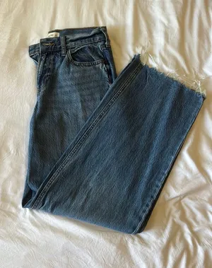 Abercrombie and Fitch blue jeans thumbnail 1