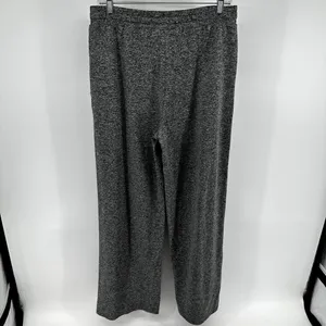 Vuori Pants Halo Essential Wide Leg DreamKnit Pockets Mid Rise Heather Grey L thumbnail 5